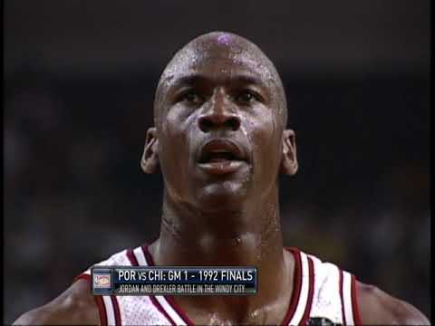 Final NBA 91/92 (1º Partido) Chicago Bulls vs Portland Trail Blazers