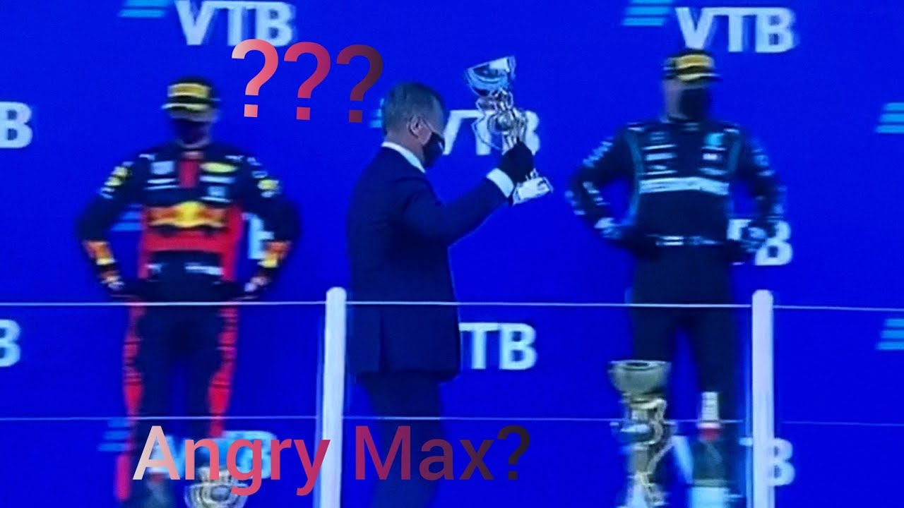 Thumbnail for article: Verstappen is 'ignored' by Mercedes men during the champagne party