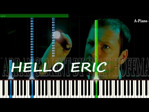 Saw II - Hello Eric (HELLO ZEPP) Synthesia Piano Tutorial (100%) by Iwan Hoffman (2017)