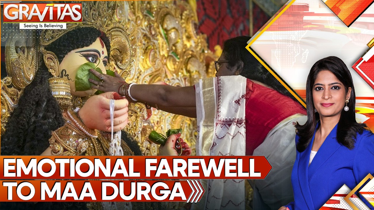 Sindoor Khela Marks Emotional Goodbye as Year Long Wait Begins for Maa Durga | GRAVITAS