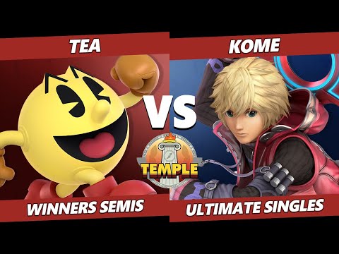 Temple: Hermès Edition Winners Semis - Tea (Pac-Man) Vs. Kome (Shulk) SSBU Ultimate Tournament
