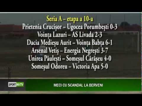 Meci întrerupt la Berveni