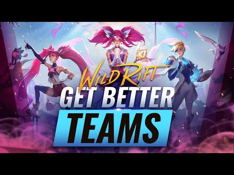 Get BETTER Teams in Wild Rift (LoL Mobile)