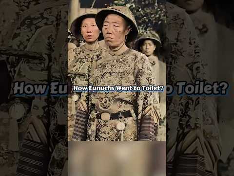 How Eunuchs Went to Toilet? #chineseculture #chinesehistory #learnchinese #cdrama #royallife