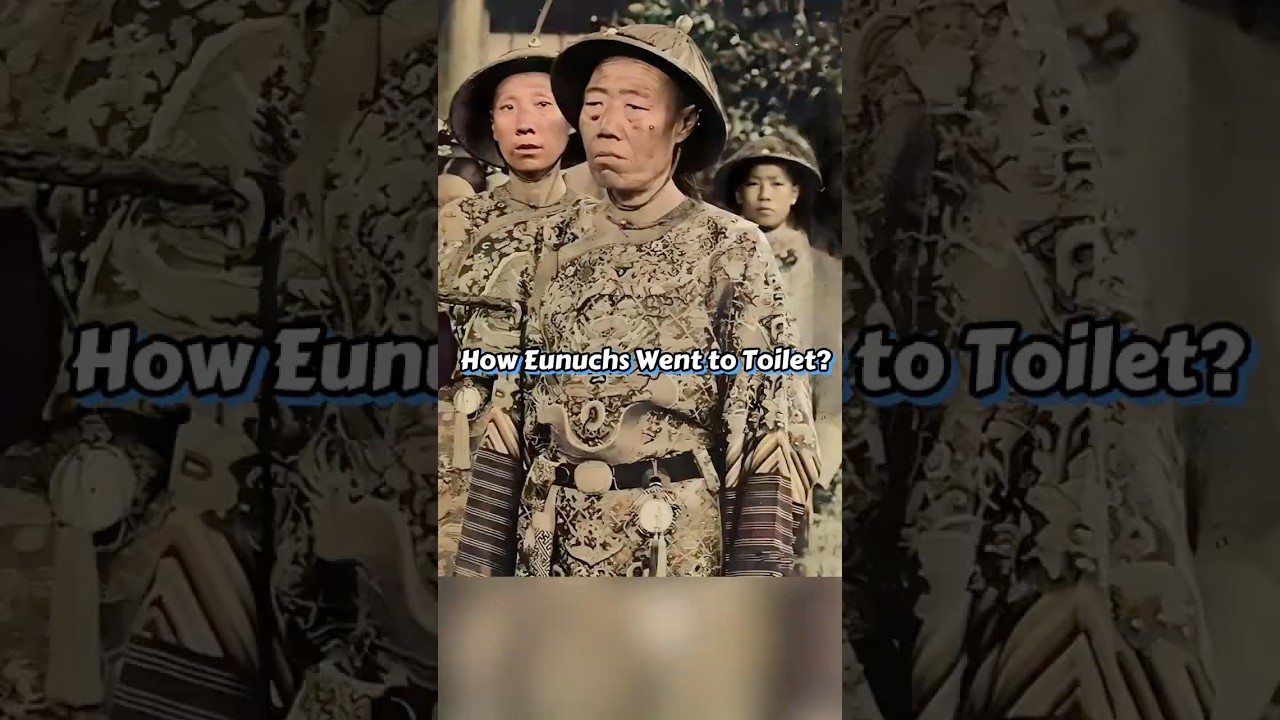 How Eunuchs Went to Toilet? #chineseculture #chinesehistory #learnchinese #cdrama #royallife