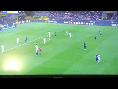 Gol Candreva Inter-Lecce 4-0