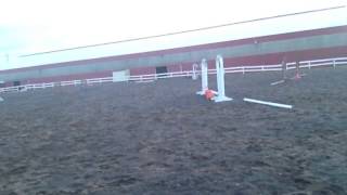 Fire: Bareback & only Rope around Neck.