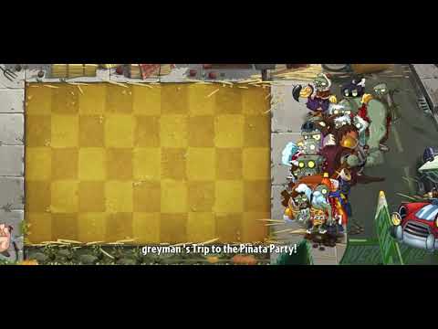 Harvest piñata party. Plants vs zombies 2