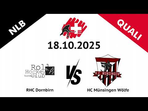 Highlights: Rollhockey NLB - RHC Dornbirn vs. HC Münsingen Wölfe