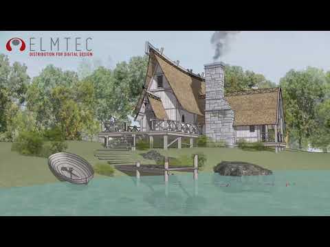 The Elmtec SketchUp UK Design Competition for a Dream Holiday Home: Runner-Up: Adam Radwanski
