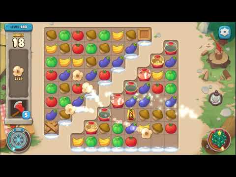 We Bare Bears match3 repairs level 443