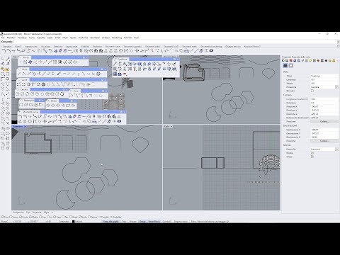 Videocorso RHINO - 06 - Modifica Linee e Forme 2D, Esplodi, Unisci, Raccordi, Simmetria, Booleane