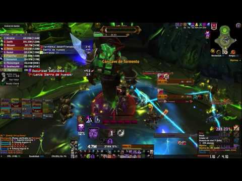 Tomb of Sargeras Mythic - Demonic Inquisition - Affliction Warlock PoV (Kill)