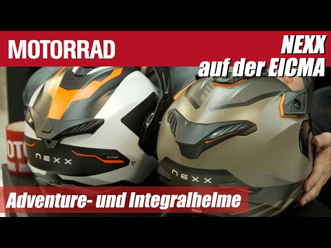 NEXX Motorradhelme 2025 – Exklusive Neuheiten der Adventure- und Integralhelme auf der EICMA 2024