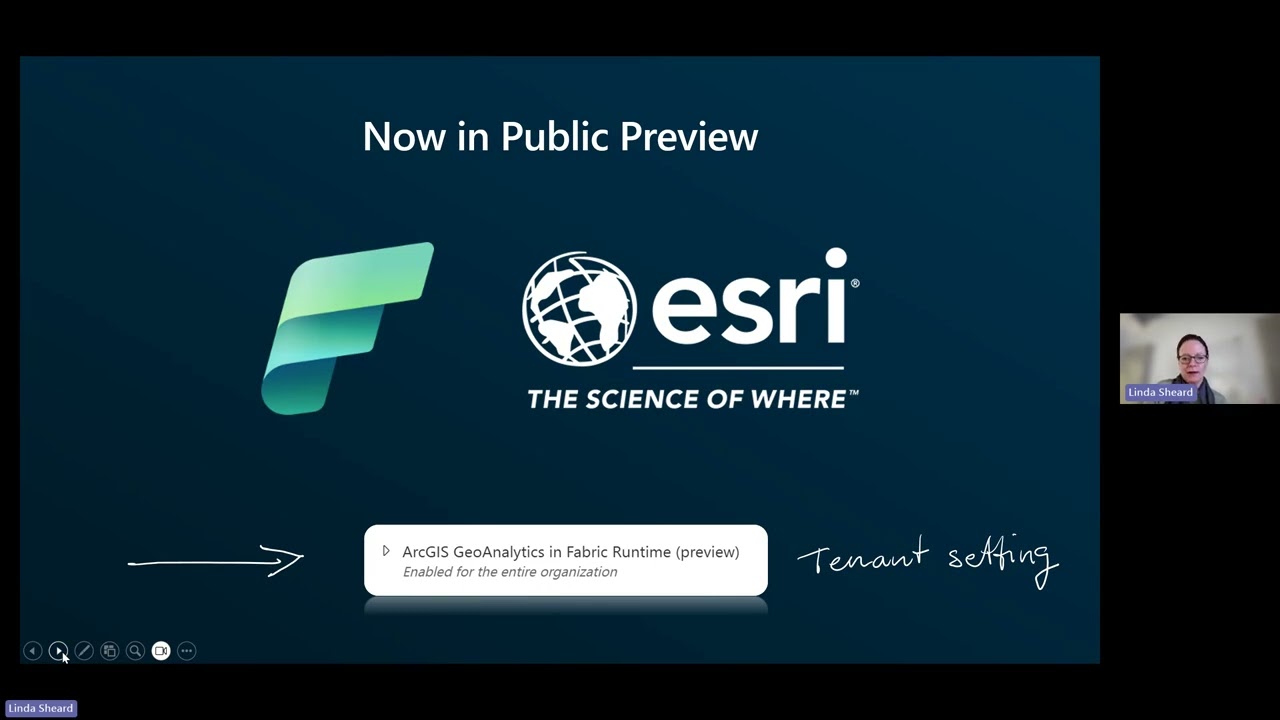 Geo Analytics with Esri in Fabric