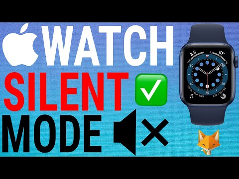 How To Turn on Vibrate Only / Silent Mode on Apple Watch (Series 6,5,4,3,SE)