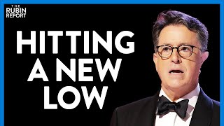 Watch Stephen Colbert Embarrass Himself With a Painfully Unfunny COVID Bit | DM CLIPS | Rubin Report