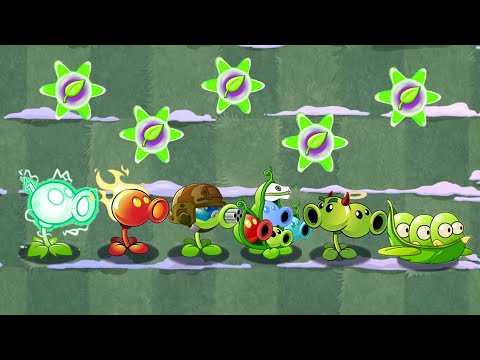 PVZ 2 Challenge - Every Peashooter VS Gargantuar Prime - Who Will Win?