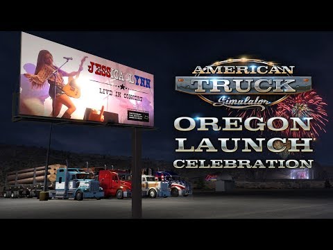 American Truck Simulator Oregon Release Celebration featuring Jessica Lynn