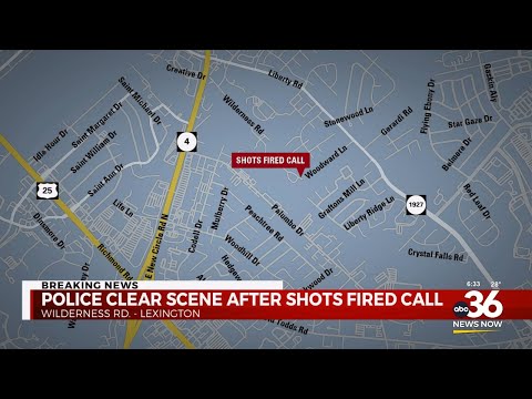 Lexington Police respond to overnight shots-fired call