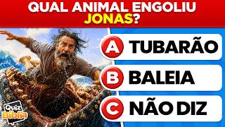 Apenas 1% acerta todas sobre JONAS! 🐳 Você consegue?  (Quiz Bíblico)