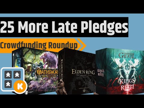 25 Fantastic Games You Can Still Late Pledge - 20 Strong, Kingdoms Forlorn, Elden Ring & More!