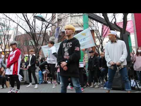 160326 DOB Hongdae MonstaX - HERO 디오비 홍대공연 MonstaX - HERO