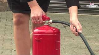 Fire Safety Training - How to Use a WATER Fire Extinguisher