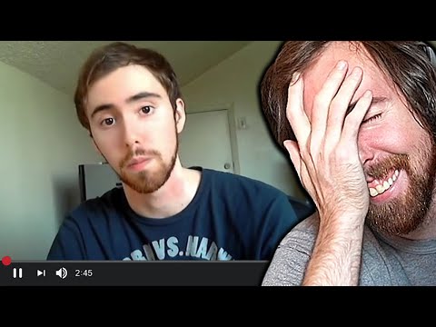 Asmongold Reacts to His First Stream Announcement in 2014͏͏