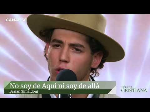 Costa Rica 🇨🇷- BRAIAN SIMALDONI -“No  soy de aquí ni soy de allá”. En vivo programa opa .