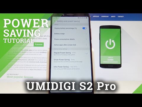 How to Activate Power Saving Mode in UMIDIGI S2 Pro - Low Power Solution