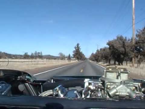 Holley 800 double pumper test run 2