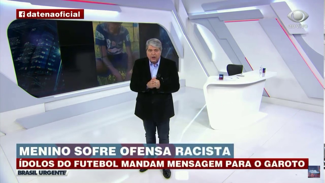 Garoto de 11 anos vítima de racismo em jogo de futebol