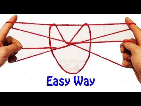 String Tricks! Easy Way To Do The Cat String Figure