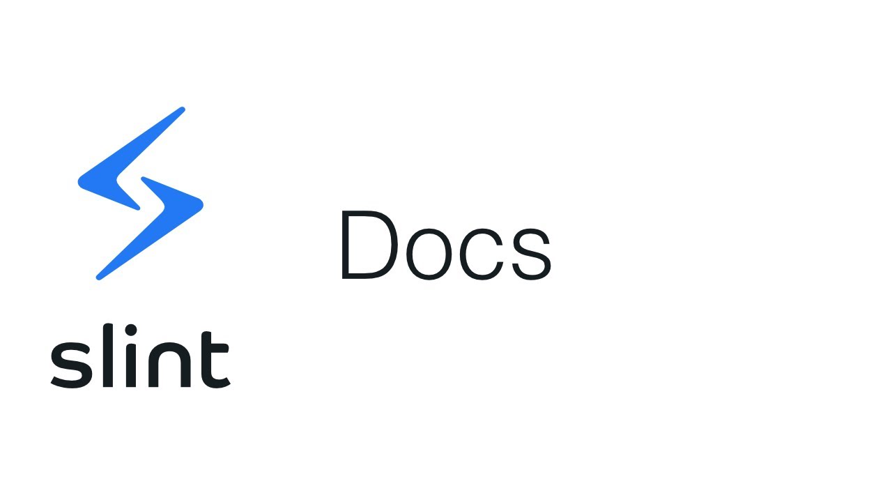 Slint Documentation Overview