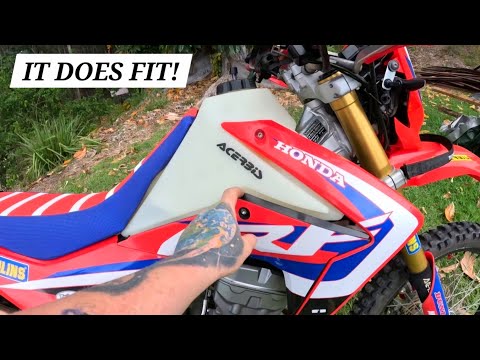 CRF250L - How To Fit Acerbis Fuel Tank