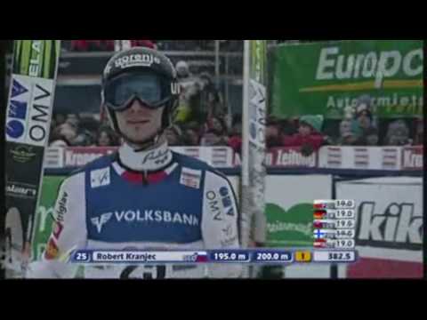 Robert Kranjec 200m @ Kulm (Tauplitz) 9.1.2010