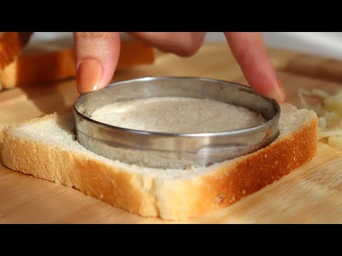 Lazy Fried Egg Recipe With Toast Bread | Korean Style 5 Minutes Easy Breakfast Ideas | Top Tasty