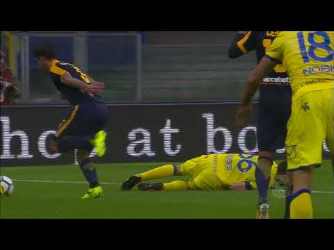 Il gol di Inglese - Chievo - Verona 3-2 - Giornata 9 - Serie A TIM 2017/18