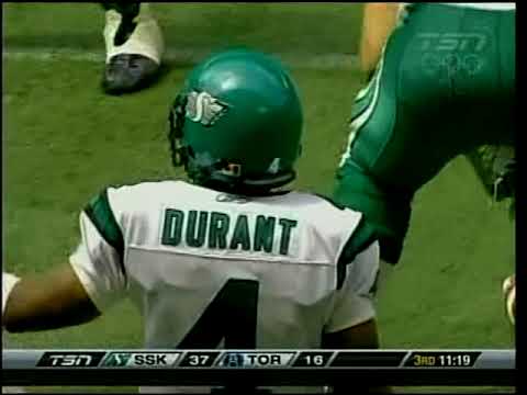 CFL 2009 SASKATCHEWAN ROUGHRIDERS AT TORONTO ARGONAUTS