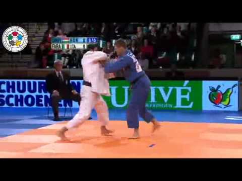 Grand Prix Rotterdam 2010 Judo - Francesco Faraldo Vs Miklos Ungvari .wmv