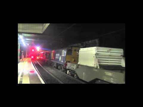 37601/37605 with 20309/20308 DIT 6K73 flasks 7th March 2012 QUALITY THRASH!!!!
