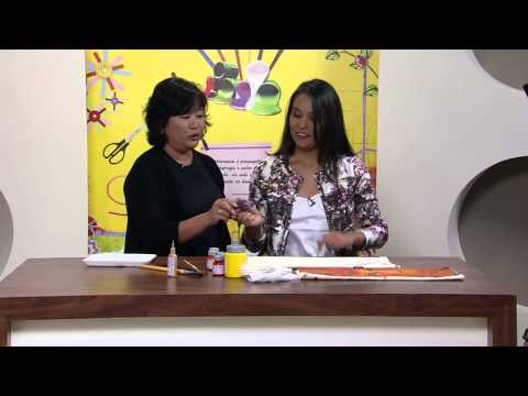 Mulher.com 05/06/2013 Julia Passerani - Pintura com efeito texturizado Parte 1/2