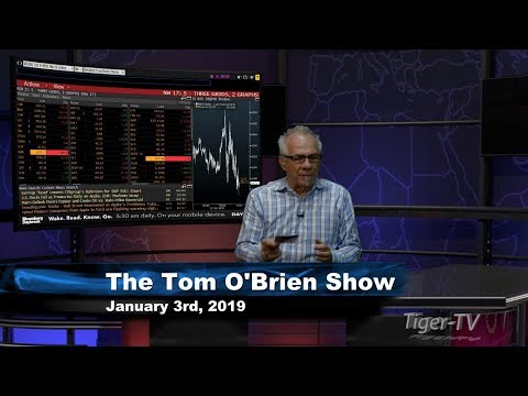 January 3rd Tom O'Brien Show on TFNN - 2019