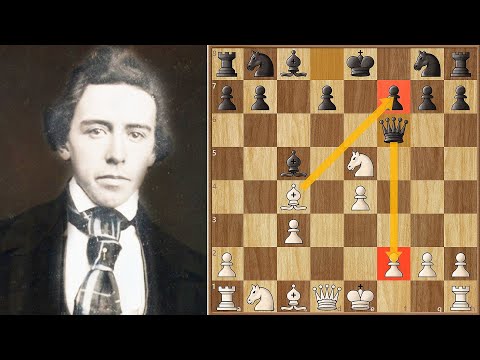 In The Vortex Of Turbulence || Morphy vs Preti || (1858) Paris