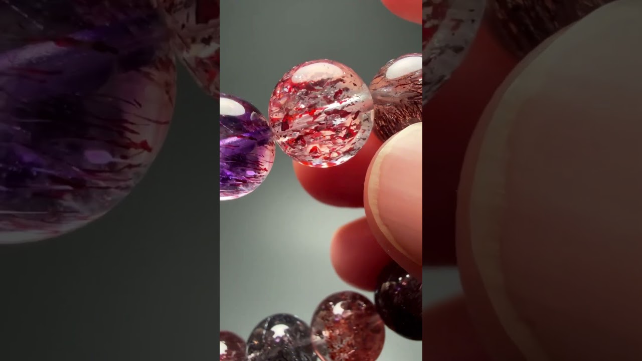 [トップクォリティ]マダガスカル産ミックススーパーセブンブレスレット（約11.5mm玉・市場価格100万円以上）★現品動画あり-slide-youtube