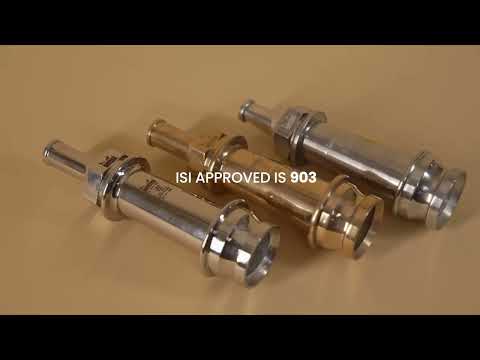 Aluminium fire hose branch pipe nozzle