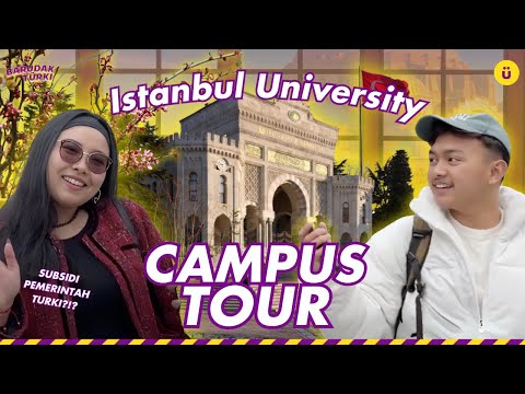 KAMPUS TERTUA di TURKI?! Istanbul University I Campus Tour - Barudak Turki
