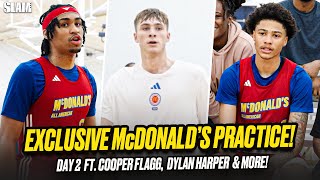 Cooper Flagg & The BEST HS Hoopers at McDonald’s All American 🍟🚨 DAY TWO