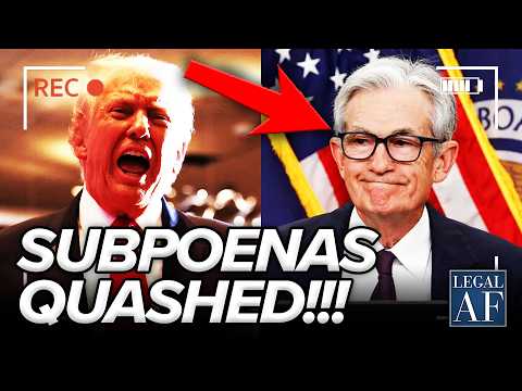 Trump INVESTIGATION into Jerome Powell CRUSHED by Federal Judge
